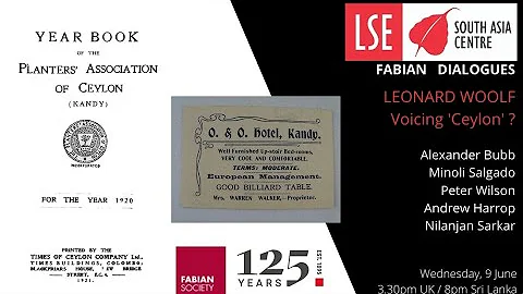 Leonard Woolf: Voicing 'Ceylon'?