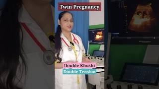 Twin Pregnancy Sonography Twin Baby