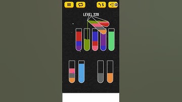 【Water Sort Puzzle】 Level 228