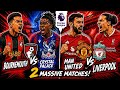 AFC Bournemouth v Crystal Palace + Manchester United v Liverpool 🔥 HUGE MATCHDAY LIVE! ⚽️👀