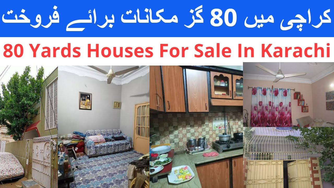 80 Yards House For Sale In Karachi 11 Houses For Sale In Karachi