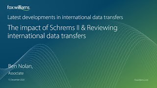 The impact of Schrems II Guide