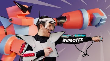 I made a Giant Robot Motion Control Game