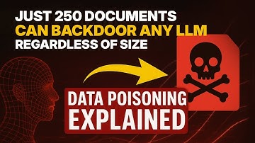 Just 250 Documents Can Backdoor Any LLM, Regardless of Size | Data Poisoning Explained