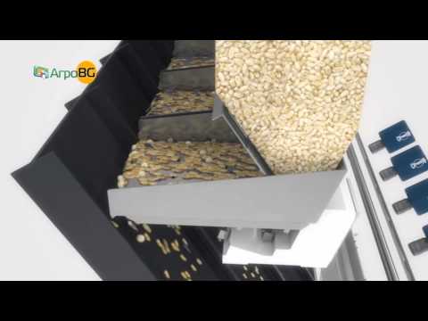 Видео: Земеделска машина за почистване и сортиране на зърно