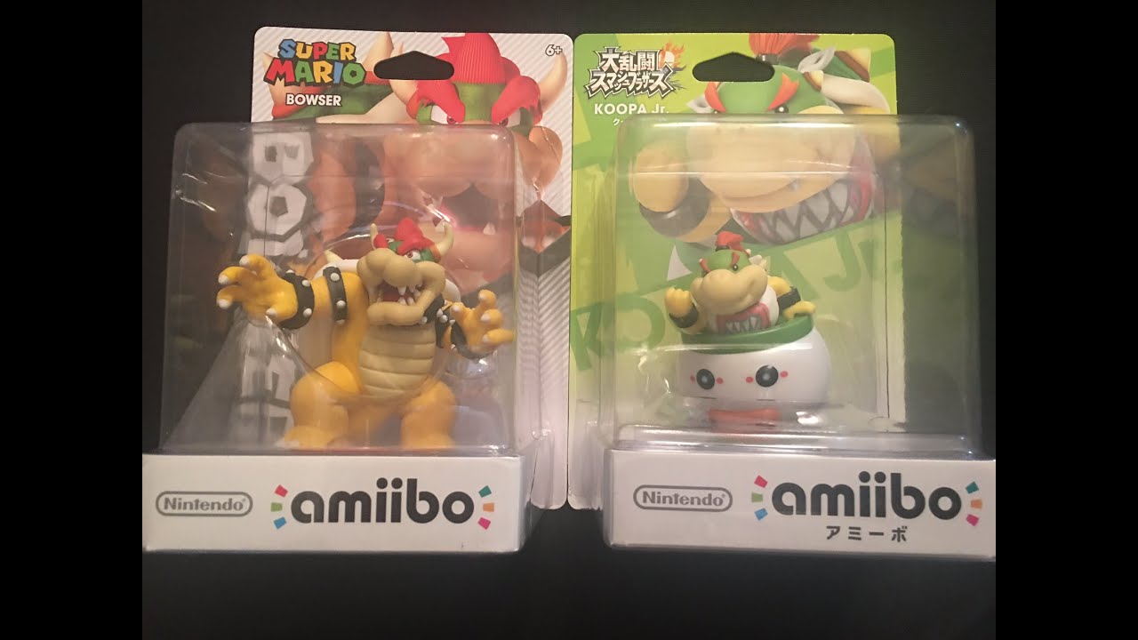 Nintendo Amiibo Bowser Jr. Mini Figure 