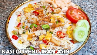 Resep NASI GORENG IKAN ASIN (Jambal Roti) | Sedap, Enaknya bikin Ketagihan, Pengen Nambah Terus