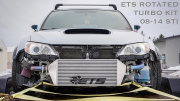 2014 Hatch STi gets a BIG Turbo Kit! (ETS Rotated Install)