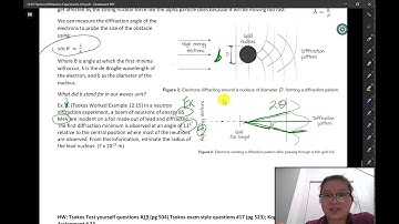 12.07 Electron diffraction experiments detecting nucleus size using electron diffraction_example 2
