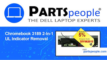 Dell Chromebook 3189 2-In-1 (P26T001) UL Indicator How-To Video Tutorial