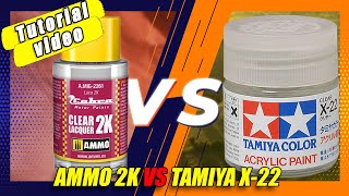 Ammo Mig Clear 2K Vs Tamiya X-22 -What Is The Difference ?
