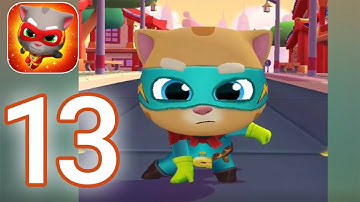 Talking Tom Hero Dash - Gameplay Walkthrough Part 13 - Ginger Unlocked (iOS, Android)