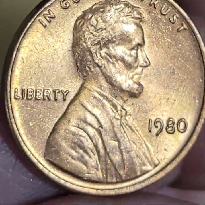 ✝️ MINT STATE PENNY ROLL HUNT CENT #4 1980 💎 647 #pennyrollhunting #penny #cent #copperpenny #jesus