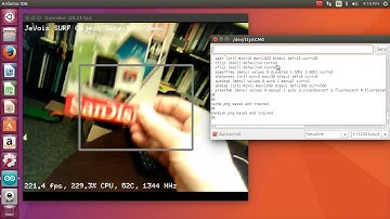 JeVois smart machine vision: object detection live training