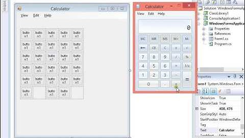 Thiết kế giao diện Calculator