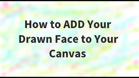How to ADD Your Drawn Face to your Canvas  #mixedmediaarttutorials #plaidcrafts #Kellydonovan