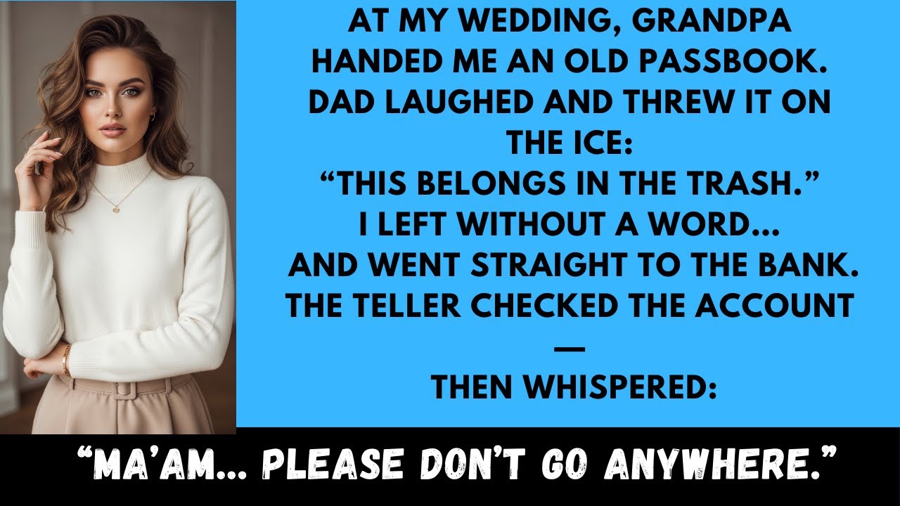 They Laughed At Grandpa’s Gift… Until The Bank Manager Stood Up