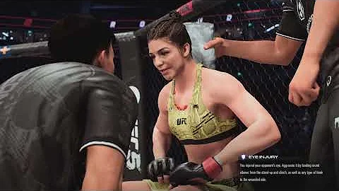 Mackenzie Lynne Dern VS Lupita "Loopy" Godínez | #ufcabudhabi