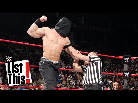 John Cena's 6 strangest matches: WWE List This!