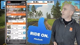 Swift Zwift Tip: Companion App Multi-RideOn // Thumbderstorm! 👍🏼 screenshot 2