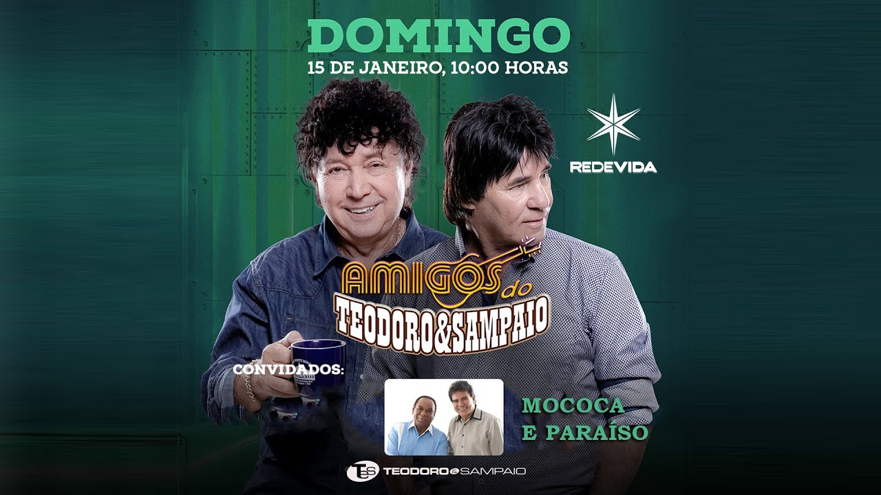 Programa Amigos do Teodoro e Sampaio 15/01/2023 YouTube