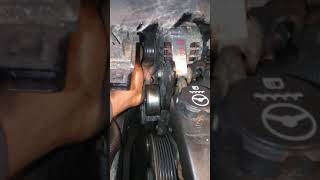 Removal of alternator on a 2004 Buick rendezvous