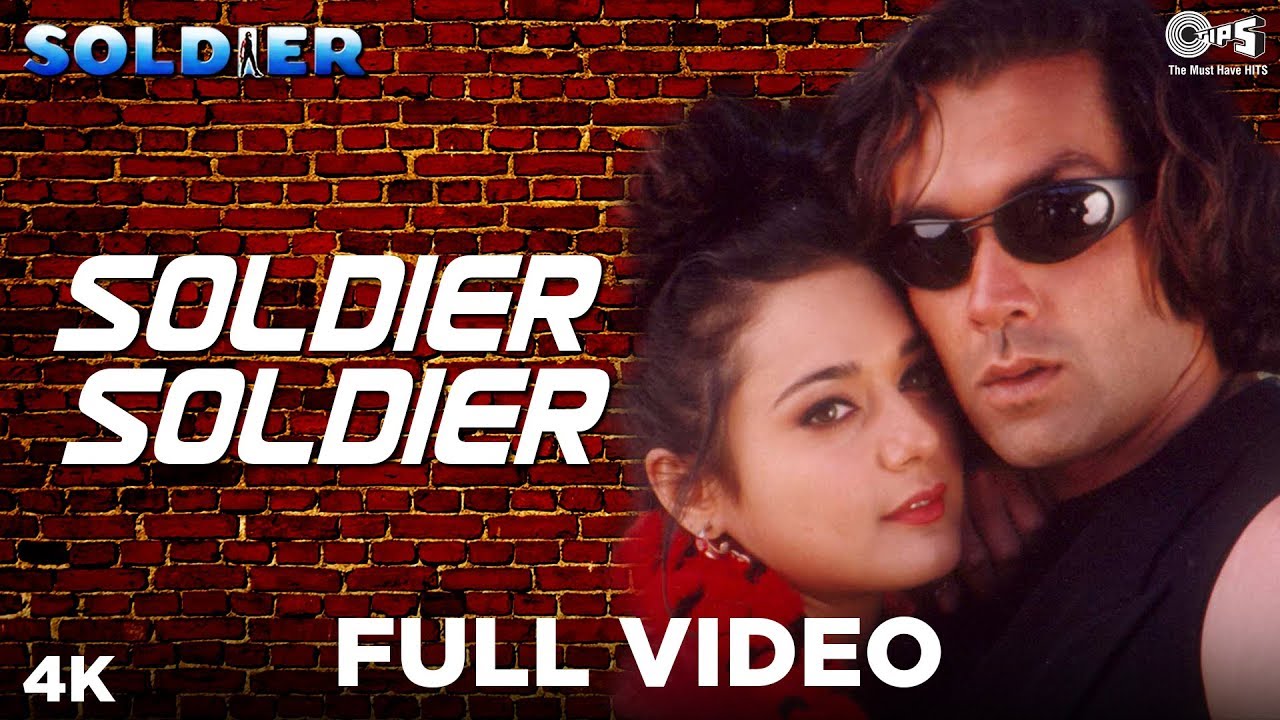 Soldier Soldier  Kumar Sanu  Alka Yagnik  Soldier Movie  Bobby Deol  Preity Zinta  90s Songs