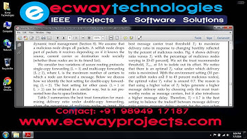 Dynamic Trust Management for Delay Tolerant Networks and Its Application to Secure Routing