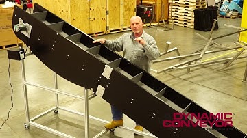 Hybrid Specialty Conveyor with heavy duty drive flights