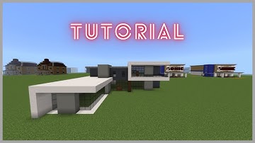 Minecraft Tutorial: How To Make A Modern House #92!