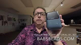 Learn How To Use Niimbot B1 And B21 In This Full Tutorial.