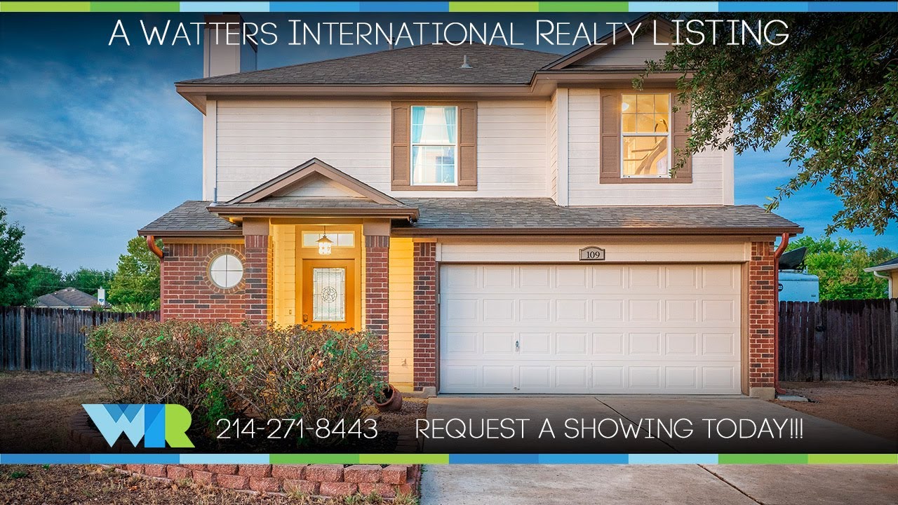 Home for Sale at the Lakeside Estates Sec 3 in Hutto, TX YouTube