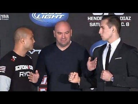 BJ Penn and Rory MacDonald's Fight Before the Fight Heats Up (UFC on Fox 5)