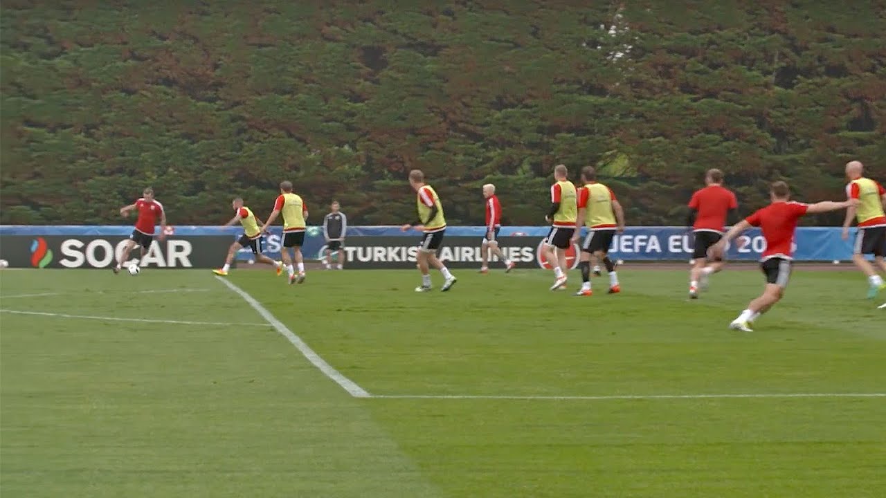 Wales training goals