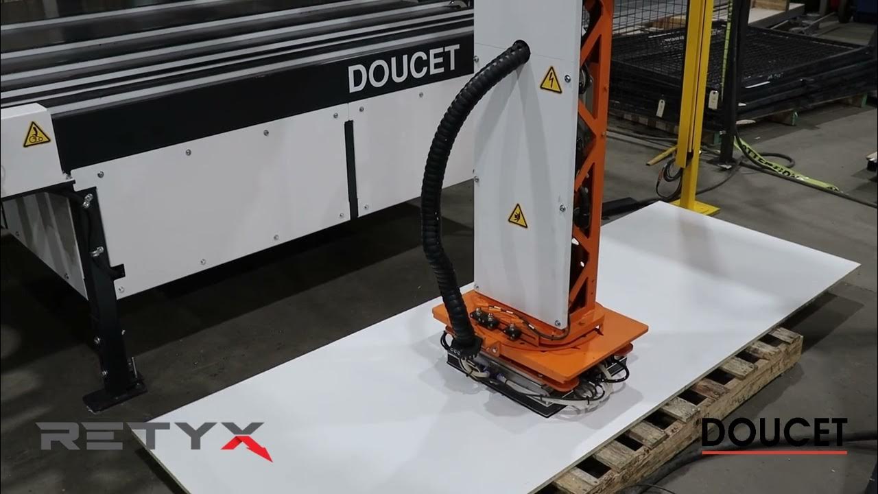 Intelligent Panel Return Conveyor for Edgebander Retyx YouTube