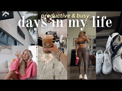 VLOG: barry's workout, ways to romanticize your routine, productive work days + chatting!