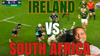 IRELAND VS SOUTH AFRICA | RUGBY HIGHLIGHTS | REACTION