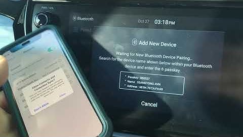 How to use the Bluetooth on the infotainment system on the SsangYong Korando (C300) Ultimate