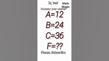 Iq test math #IQ Test Math Challenge #Viral Math Puzzle #Boost Your Brain