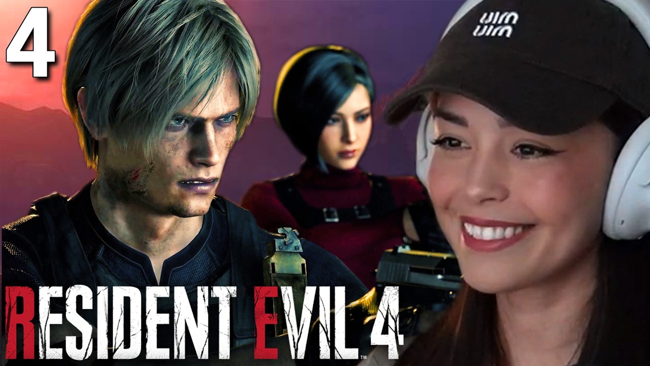 Valkyrae plays Resident Evil 4 Remake (ENDING)