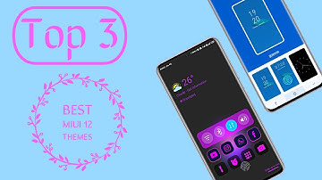 Top 3 latest MIUI 12 Theme with awesome customization 2020