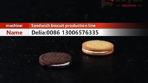 How are sandwich biscuit made from sandwich biscuit Making Machine in 2022/Whatsapp：+8613006576335