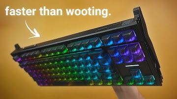 NEW fastest magnetic keyboard?! (faster than Wooting) | IQUNIX EZ80 Review