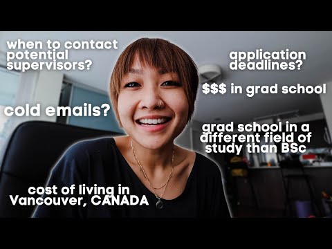 GRAD SCHOOL APPLICATIONS: things to think about when planning | UBC graduate studies