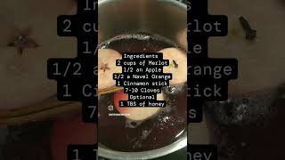 Mulled Wine recipe fallvibes