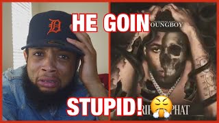 He Is Something Else Youngboy Never Broke Again - Rip Lil Phat Official Audio Reaction