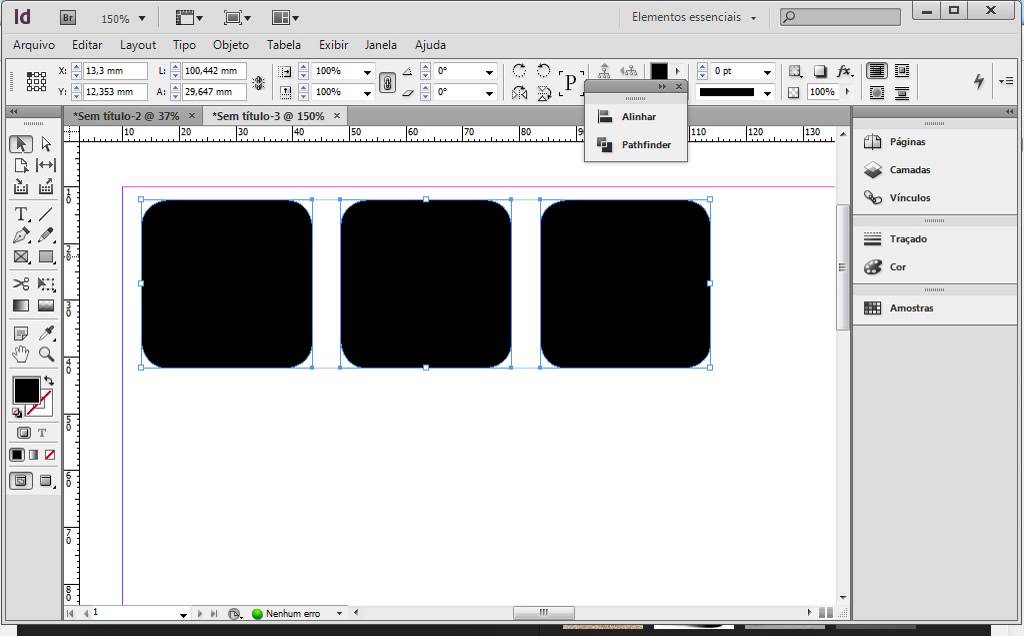 Curso de Indesign CS6 - Aula 06 Alinhamento e Distribuição - YouTube