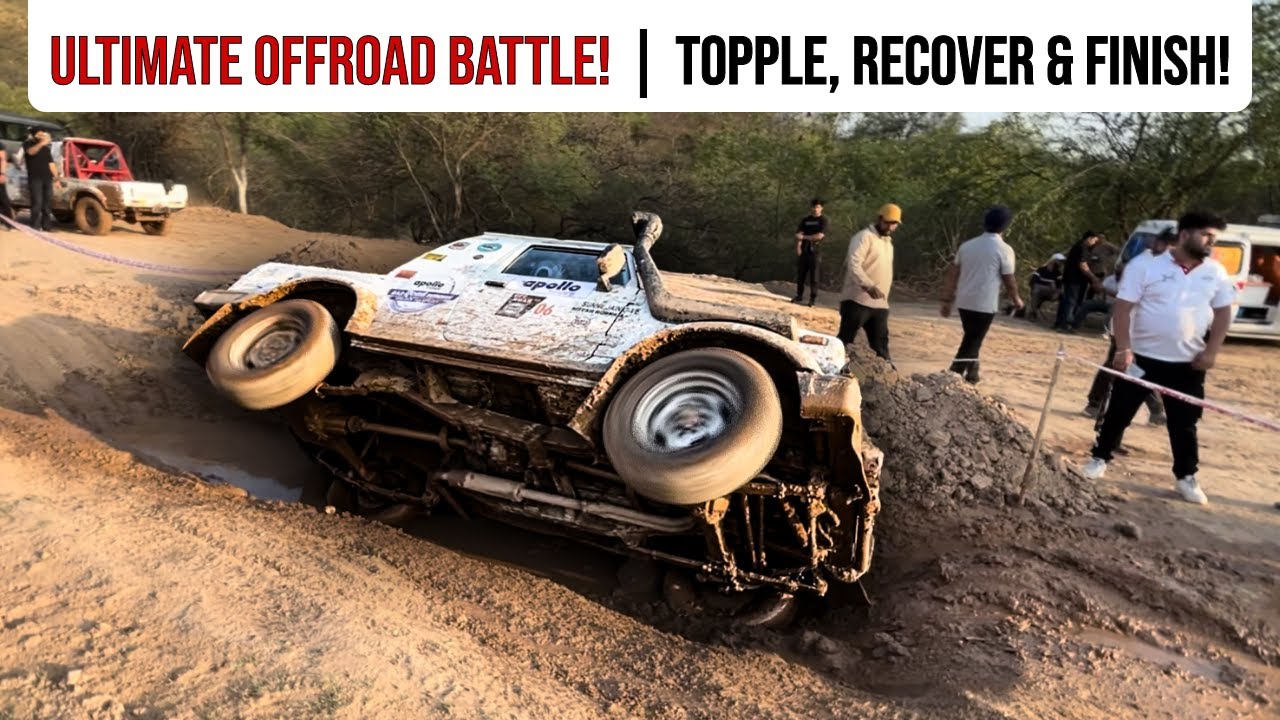 Gypsy Falls – Driver Rises | Dusty Afair Chandigarh | Off Roading Competition