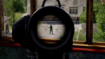 Chernobylite/ArmA3 modded AI test.