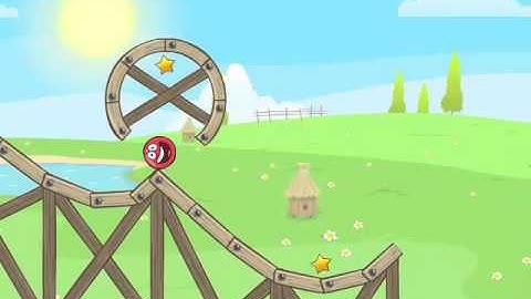 Red Ball 4: Volume 1(Green Hills) - Game Walkthrough (All levels 1-15 + Boss Fight)